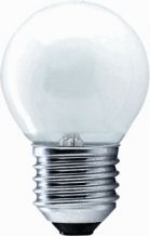 Gloeilamp kogellamp mat 7W E27